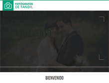 Tablet Screenshot of fotografosdetandil.com